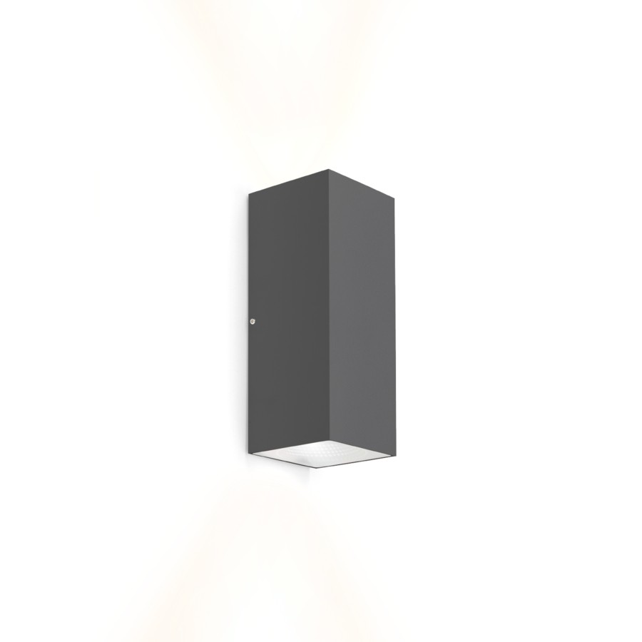 Wever & Ducré TRAIN 2.0 wandlamp in de kleur antracietgrijs - Tuinextra buitenverlichting
