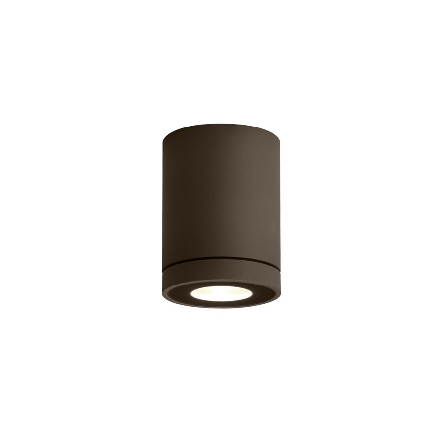 Wever & Ducré TUBE 1.0 GU10 wandlamp in de kleur brons - Tuinextra buitenverlichting
