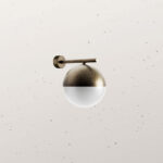 Buitenlamp Sfera il Fanale koper messing TuinExtra wandlamp 291.05