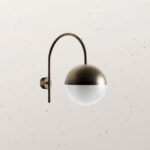 Buitenlamp Sfera il Fanale koper messing TuinExtra wandlamp 291.06